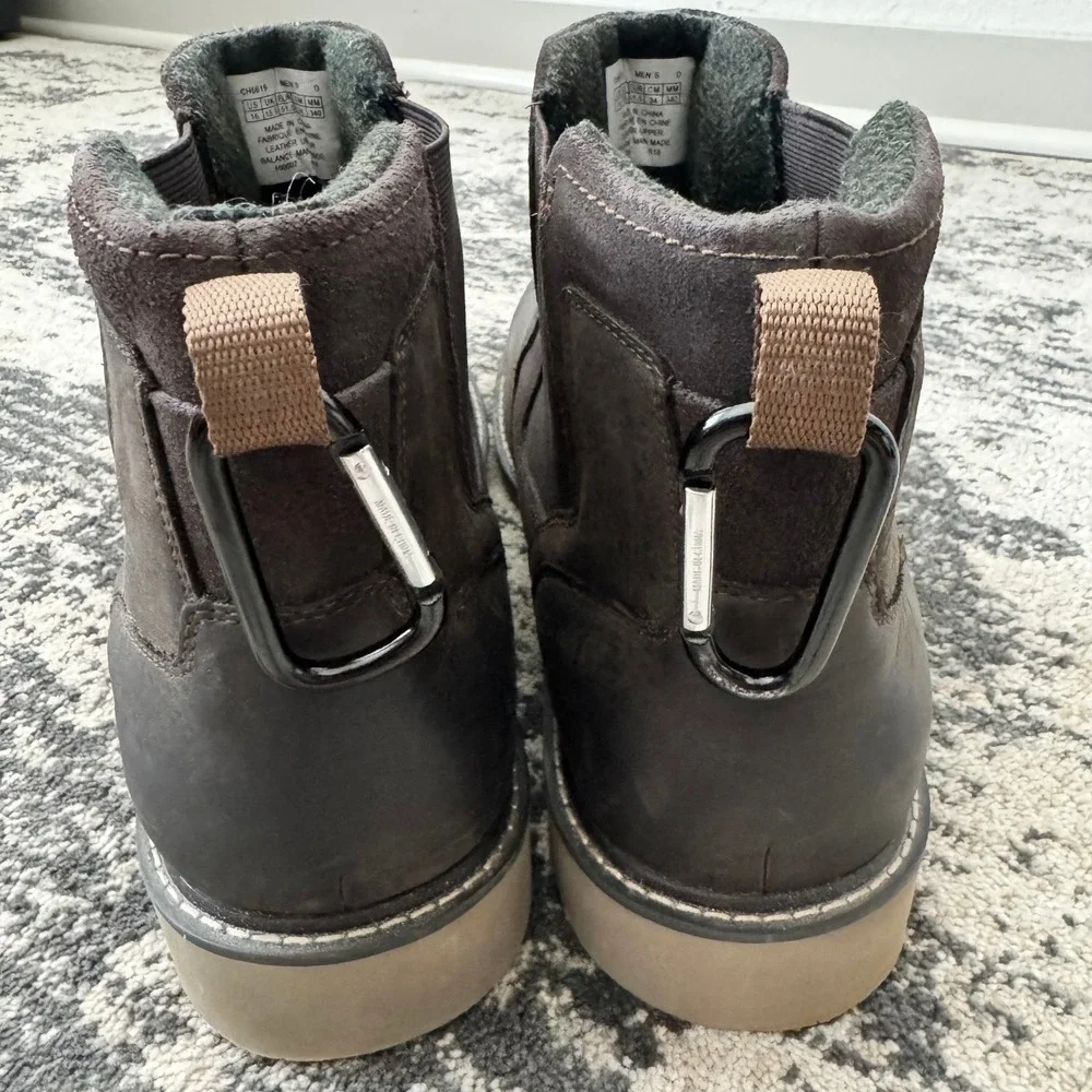 Dunham waterproof leather